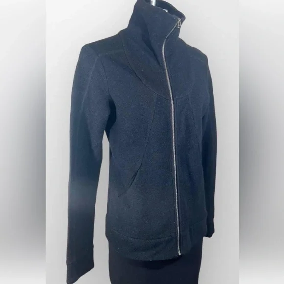 ibex zip up Marino wool jacket size small
